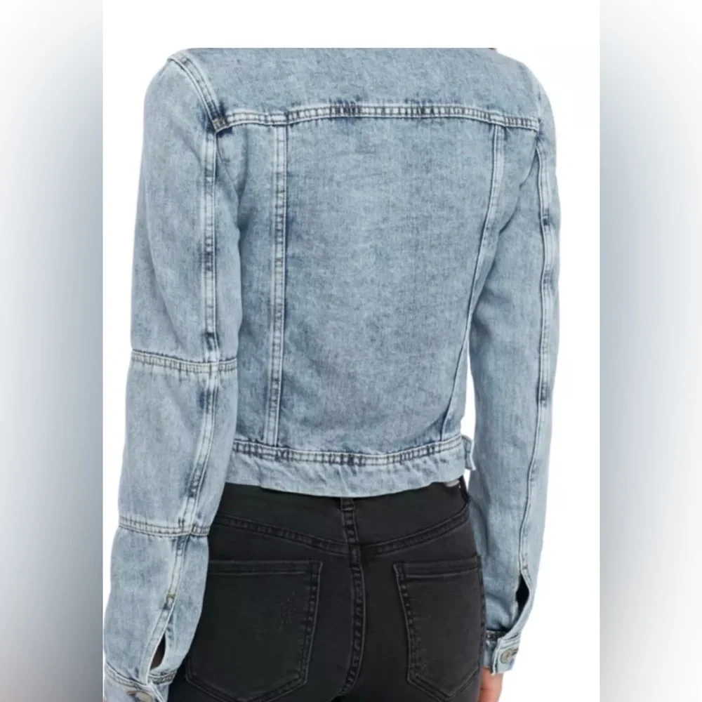 Free People Rumors Denim Jacket | We The Free Vintage Wash Utility Jean Jacket - Picture 3 of 8